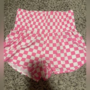 High waisted shorts